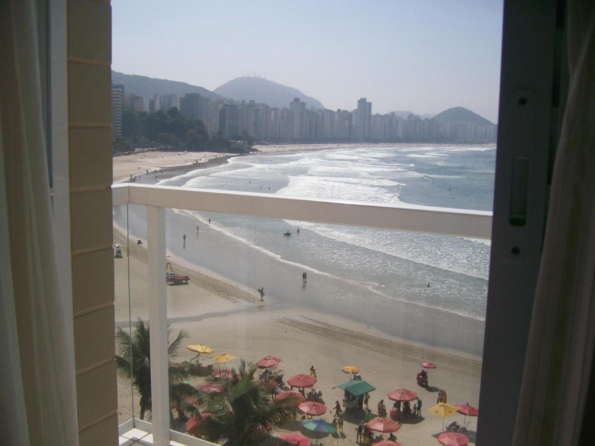 Apto Frente Total P/ Mar Guarujá Exterior foto